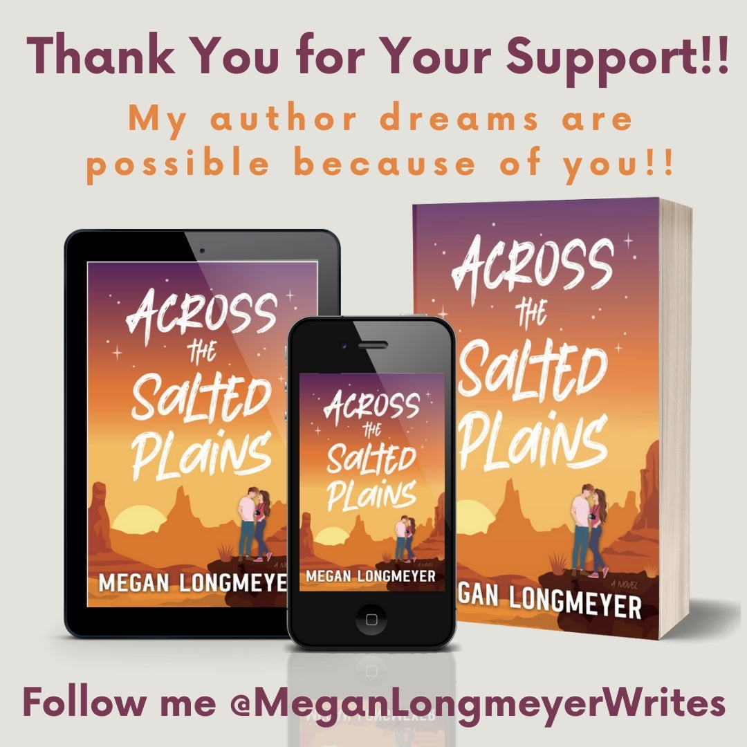 *DAMAGED* SIGNED Paperbacks - Across the Salted Plains
