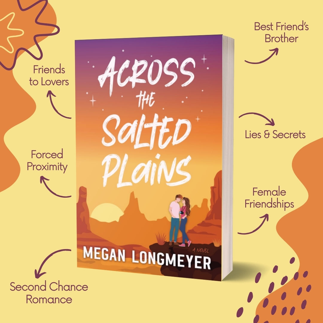*DAMAGED* SIGNED Paperbacks - Across the Salted Plains