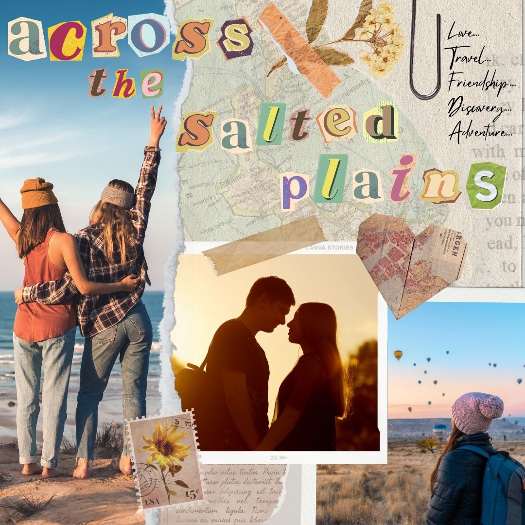 *DAMAGED* SIGNED Paperbacks - Across the Salted Plains